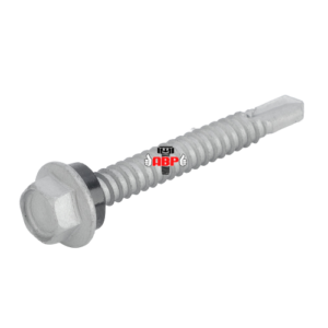 HEX FLANG HEAD SELF DRILLING SCREWS, WITH EPDM WASHER (DRACOTIZED)